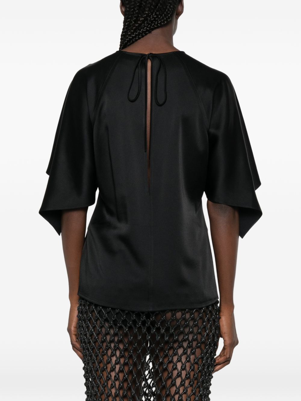 Stella Mccartney Women Satin Silk Top STELLA MCCARTNEY
