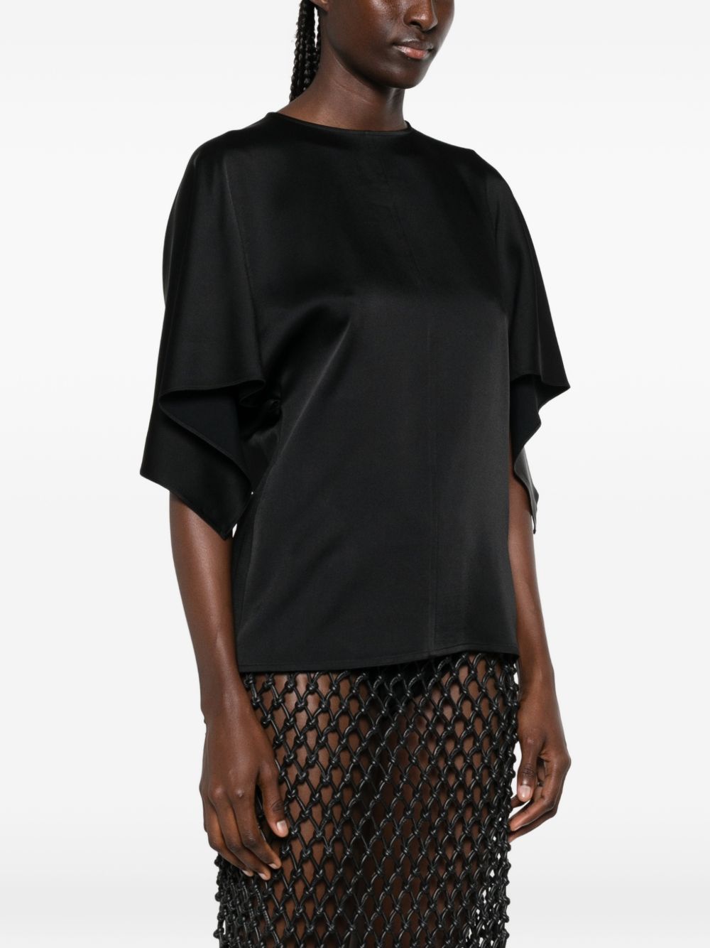 Stella Mccartney Women Satin Silk Top STELLA MCCARTNEY