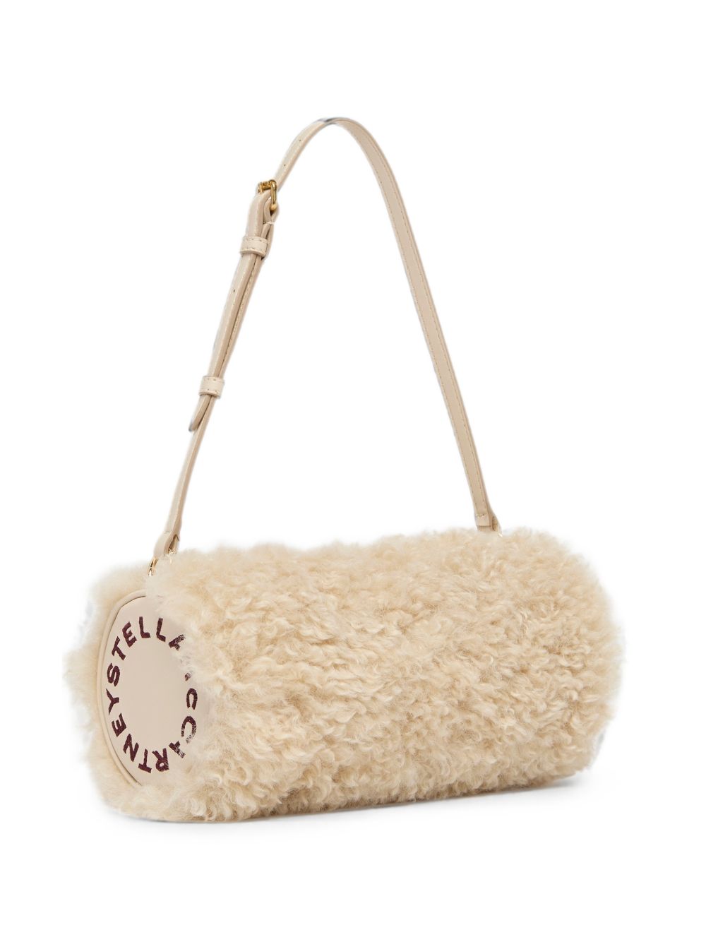 Stella Mccartney Women Stella Logo Shearling Pouch STELLA MCCARTNEY