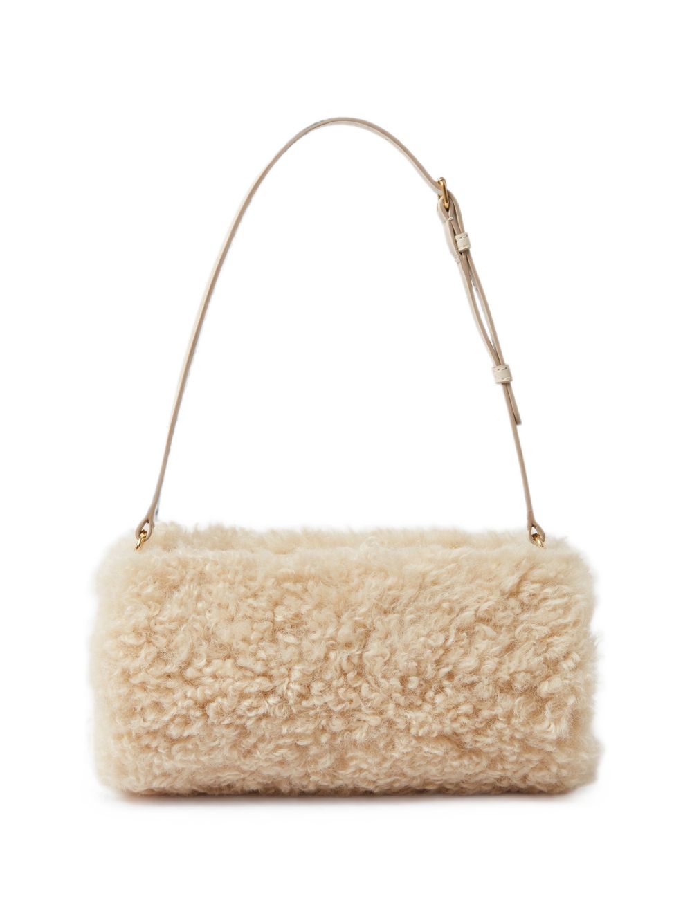 Stella Mccartney Women Stella Logo Shearling Pouch STELLA MCCARTNEY