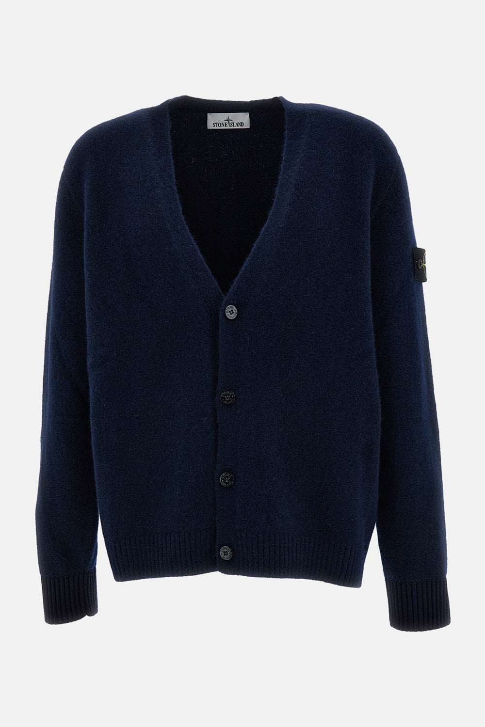 Stone Island Men Baby Alpaca Blend V-Neck Cardigan STONE ISLAND