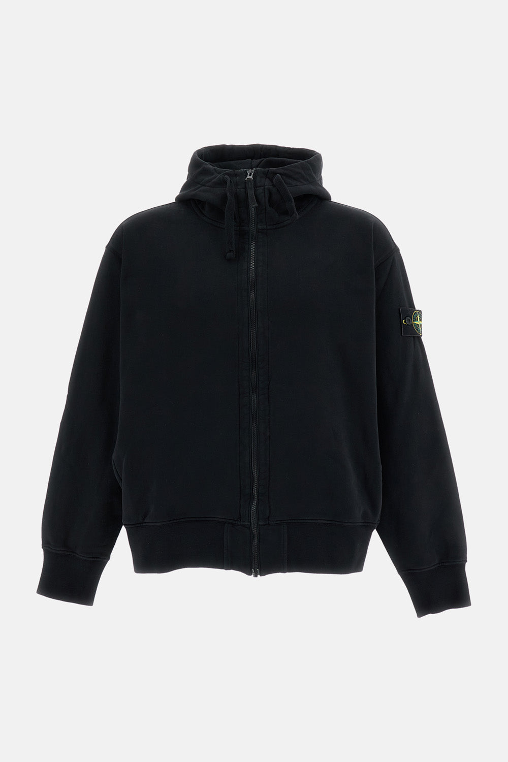 Stone Island Men Zip-Up Hooded Sweatshirt STONE ISLAND