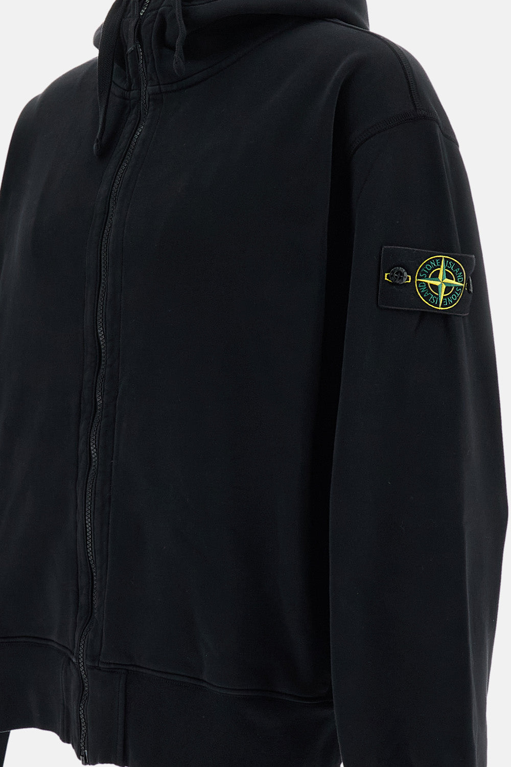 Stone Island Men Zip-Up Hooded Sweatshirt STONE ISLAND