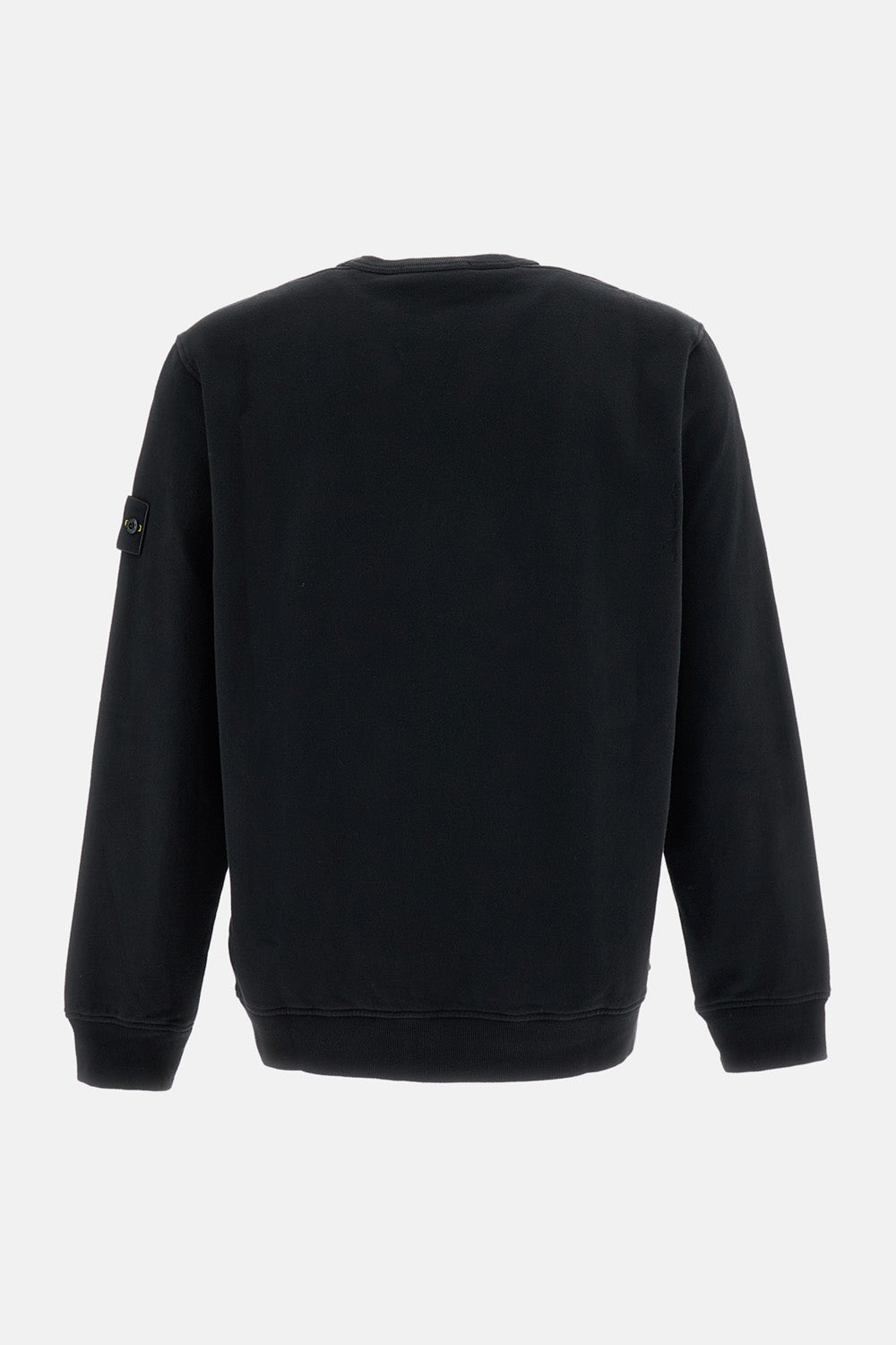 Stone Island Men Brushed Organic Cotton Fleece Crewneck Sweatshirt STONE ISLAND