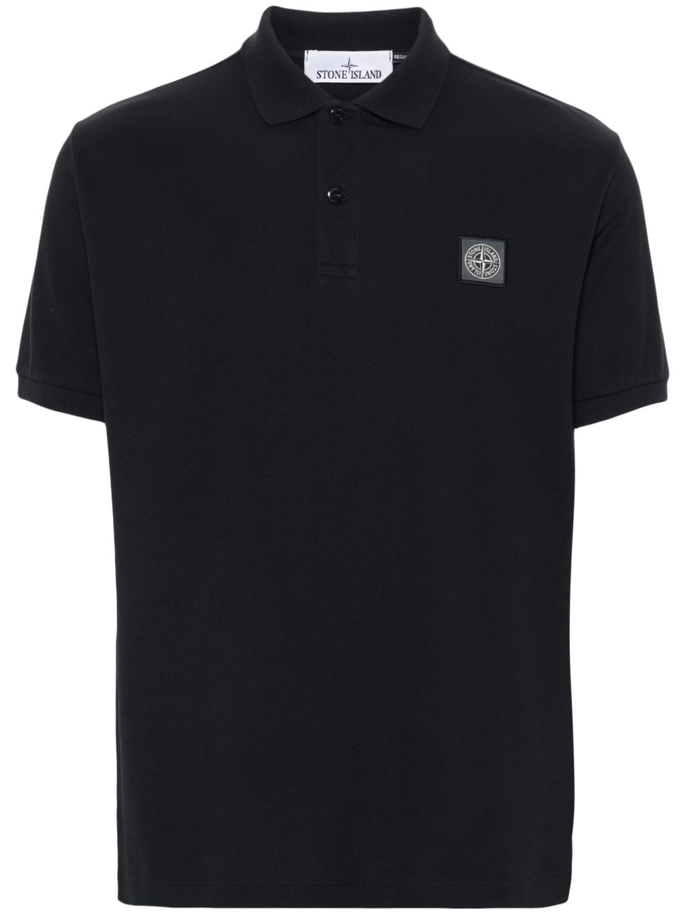 Stone Island Men Logo Cotton Polo Shirt STONE ISLAND