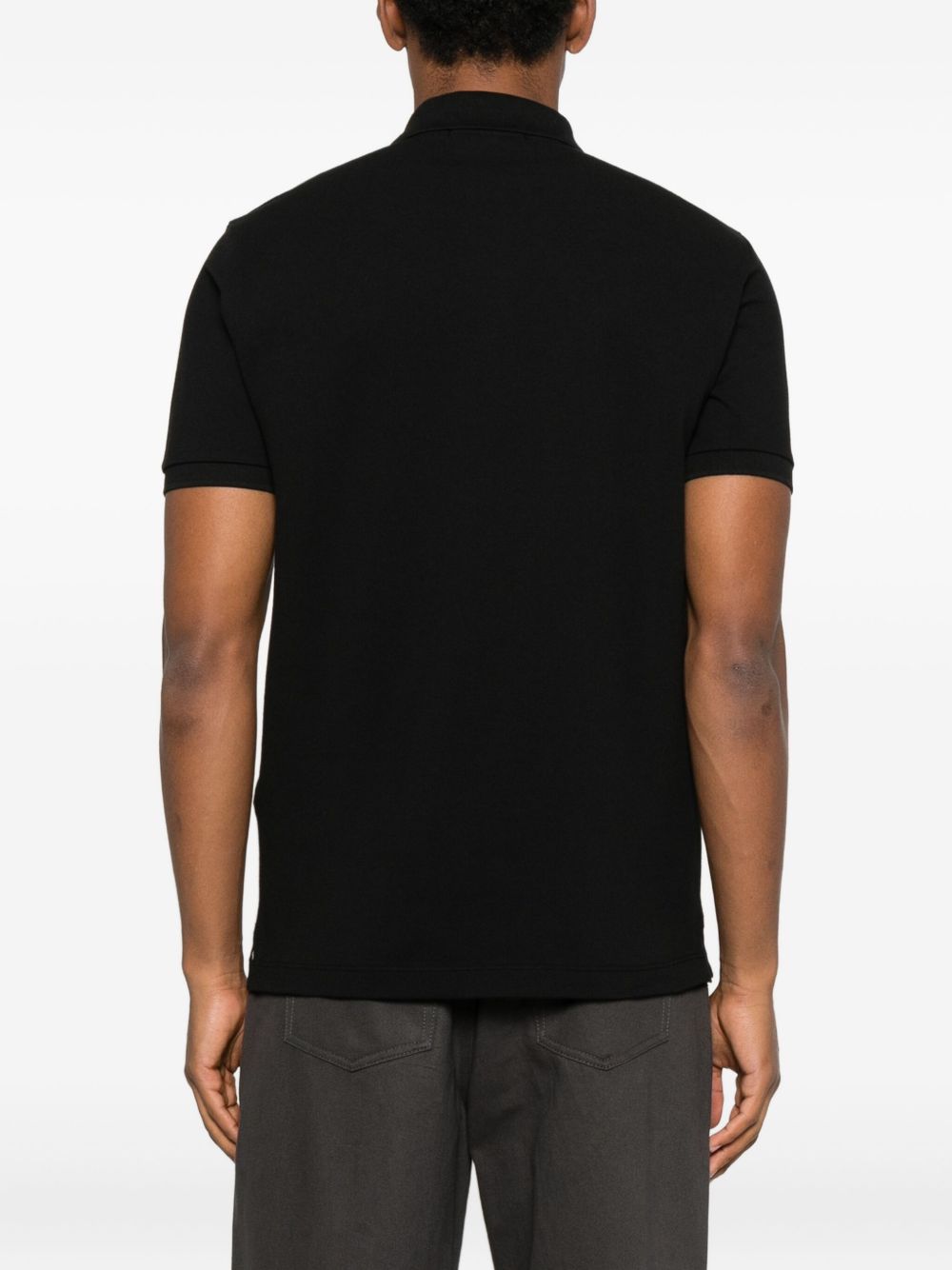 Stone Island Men Logo Cotton Polo Shirt STONE ISLAND