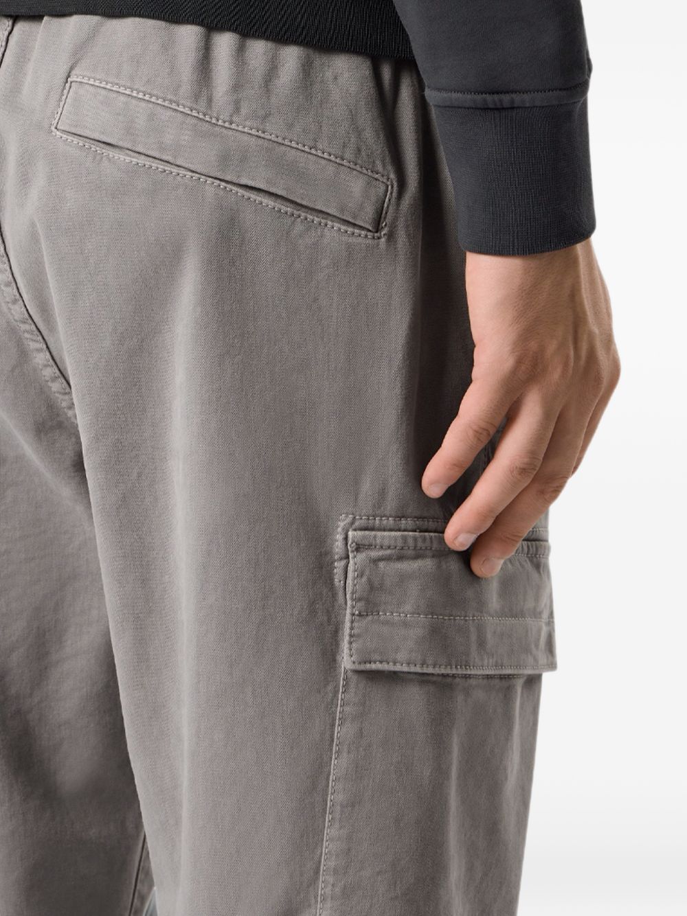 Stone Island Men Cotton Cargo Trousers STONE ISLAND