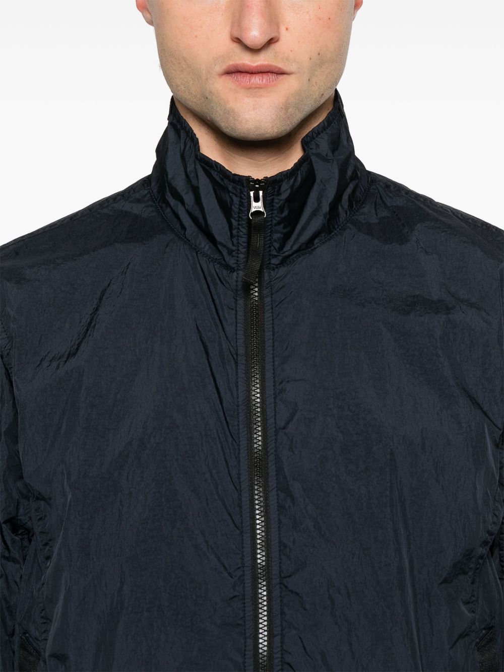 Stone Island Men Logo Nylon Blouson Jacket STONE ISLAND