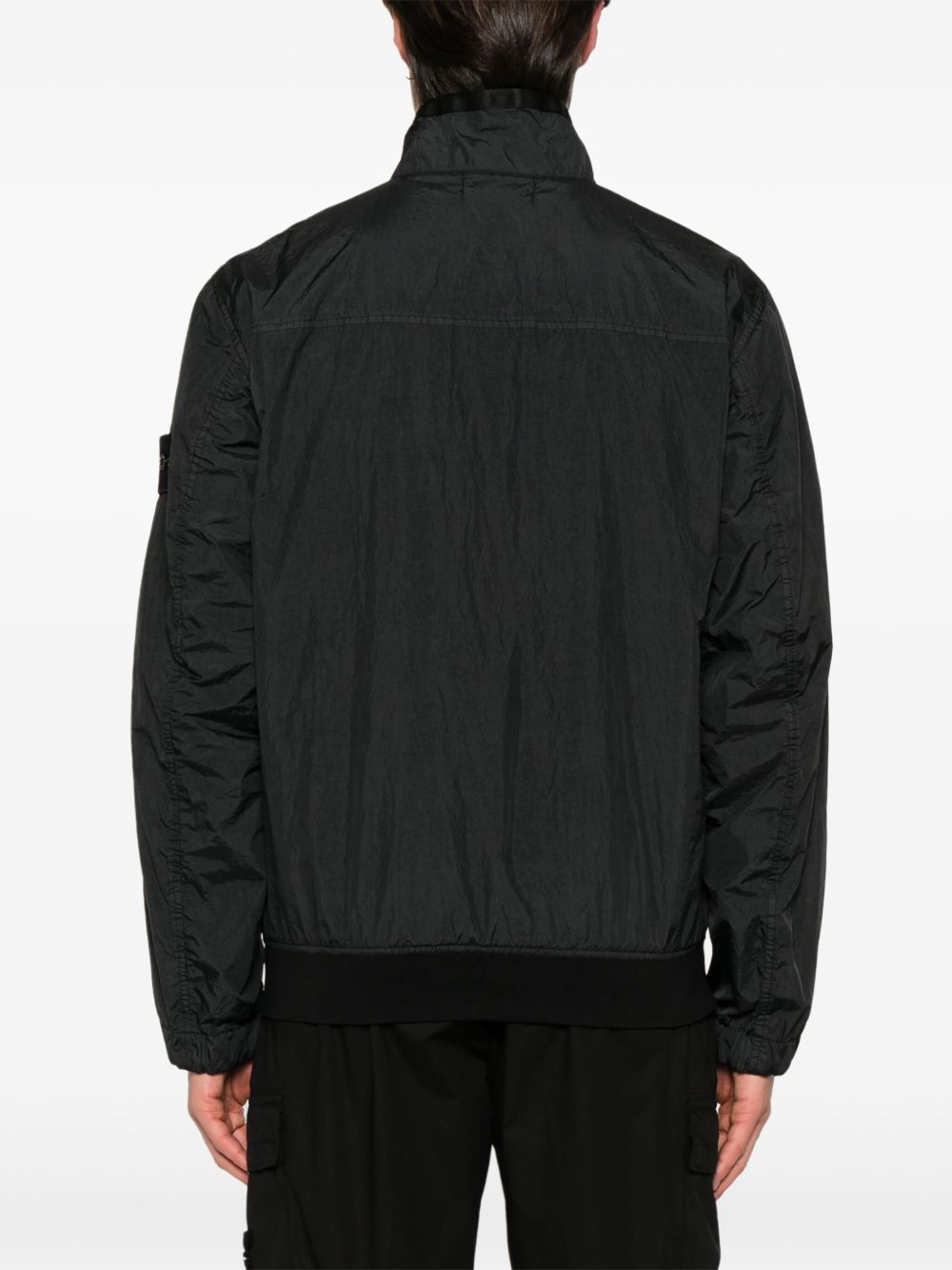 Stone Island Men Logo Nylon Blouson Jacket STONE ISLAND