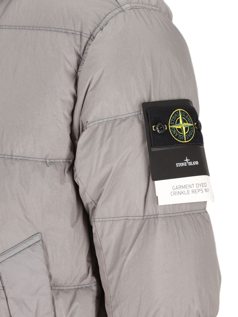 Stone Island Men Logo Nylon Blouson Jacket STONE ISLAND