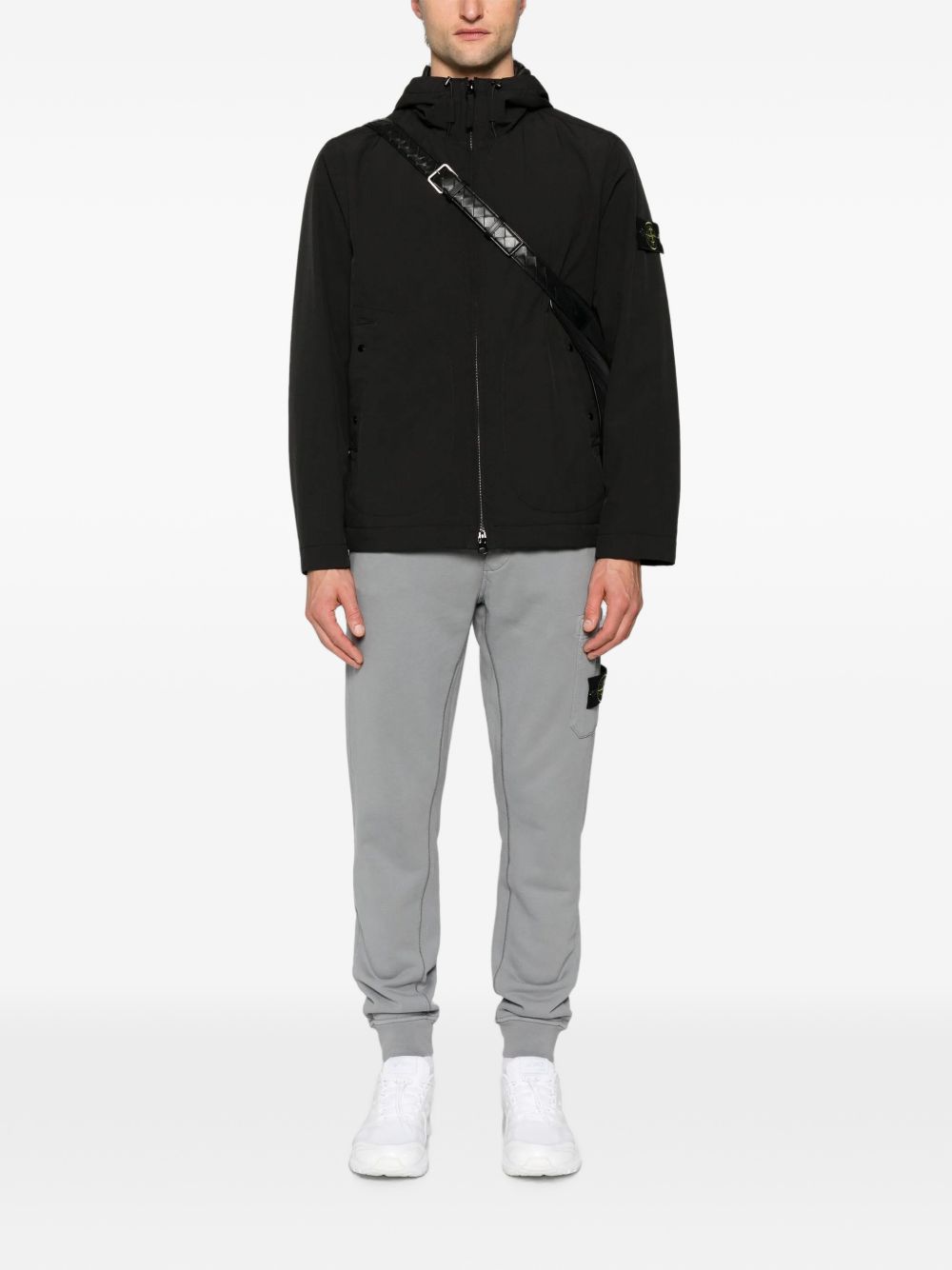 Stone Island Men Hooded Blouson Jacket STONE ISLAND