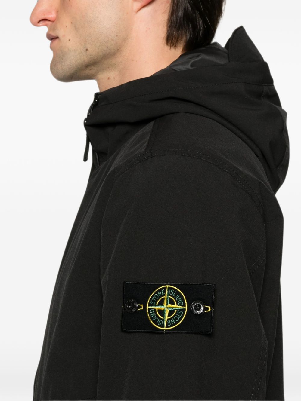 Stone Island Men Hooded Blouson Jacket STONE ISLAND