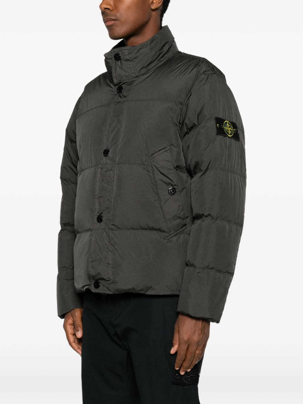 Stone Island Men Nylon Short Down Jacket STONE ISLAND