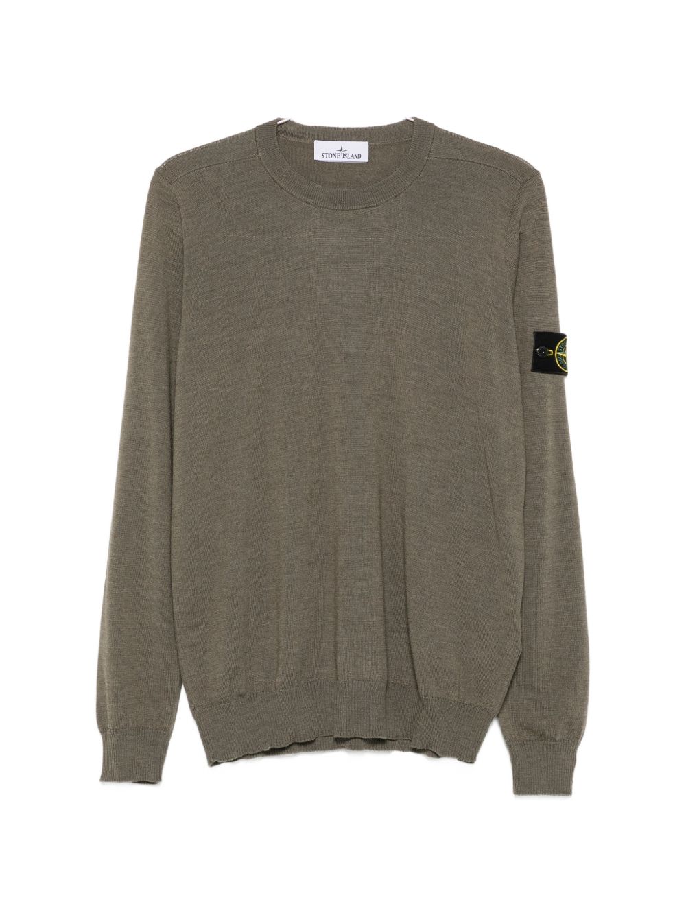 Stone Island Men Wool Crewneck Sweater STONE ISLAND