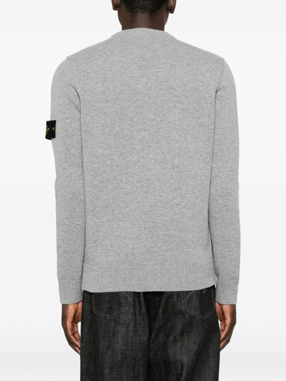 Stone Island Men Wool Crewneck Sweater