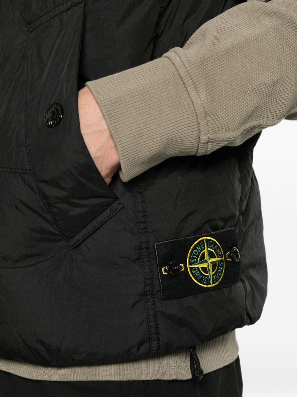 Stone Island Men Nylon Down Vest STONE ISLAND