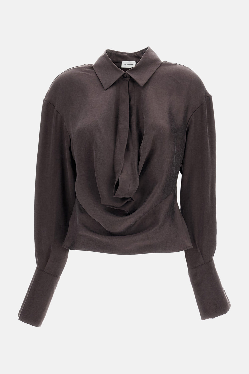 The Andamane Women Lilia - Deep V Collar Blouse THE ANDAMANE
