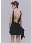 The Andamane Women Carmen Mini - Open Back Mini Dress THE ANDAMANE