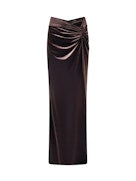 The Andamane Women Zohra - Twist Detail Maxi Skirt THE ANDAMANE