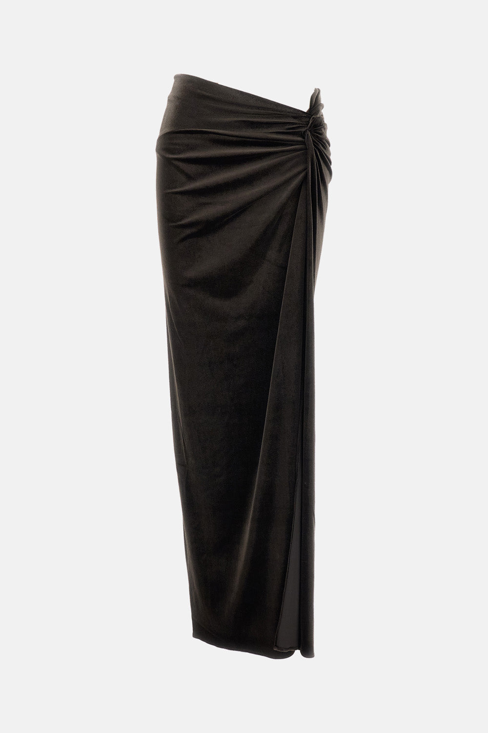 The Andamane Women Zohra - Twist Detail Maxi Skirt THE ANDAMANE