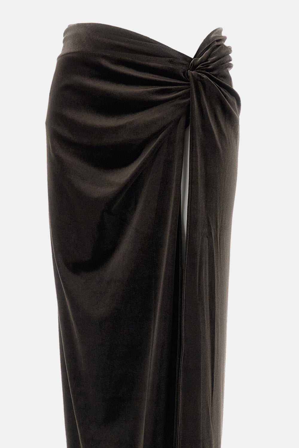 The Andamane Women Zohra - Twist Detail Maxi Skirt THE ANDAMANE