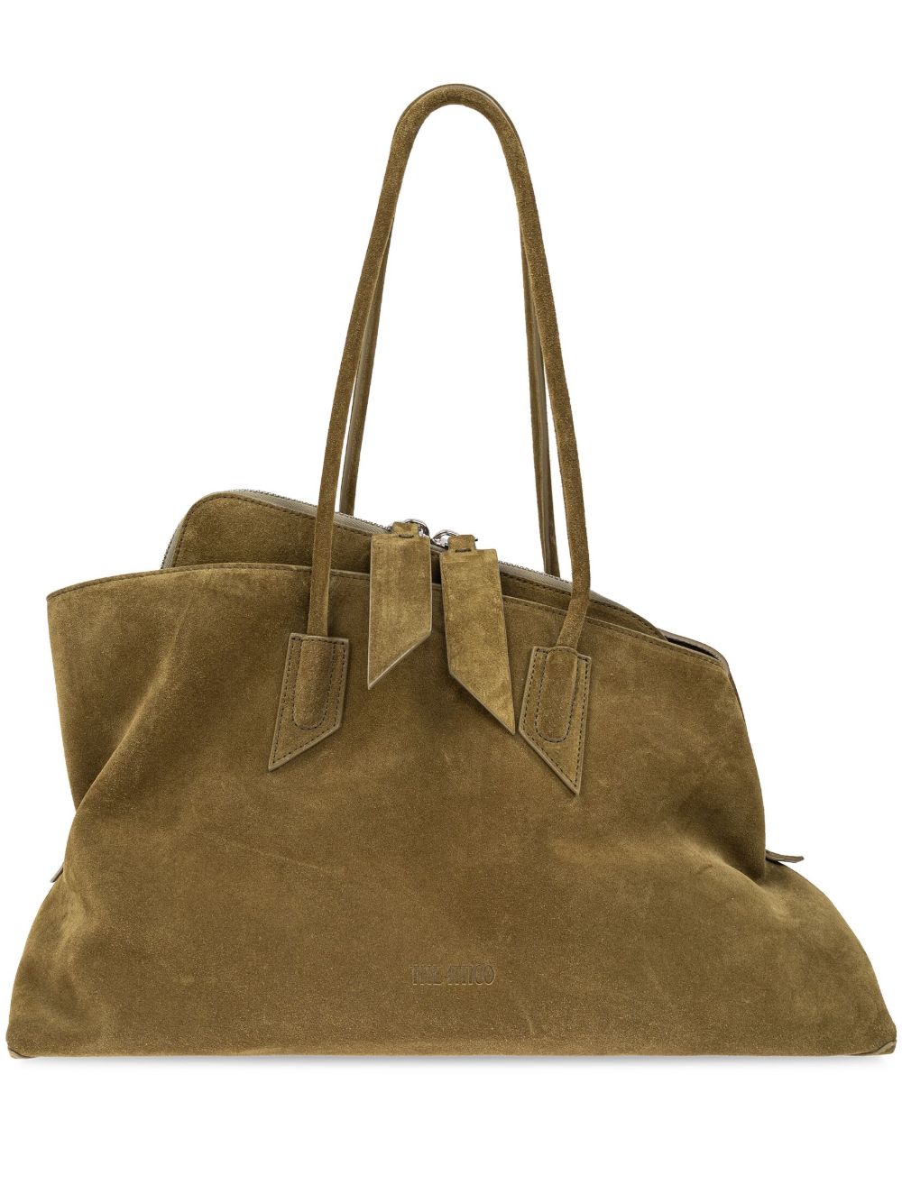 The Attico Women La Passeggiata Medium Leather Shoulder Bag THE ATTICO