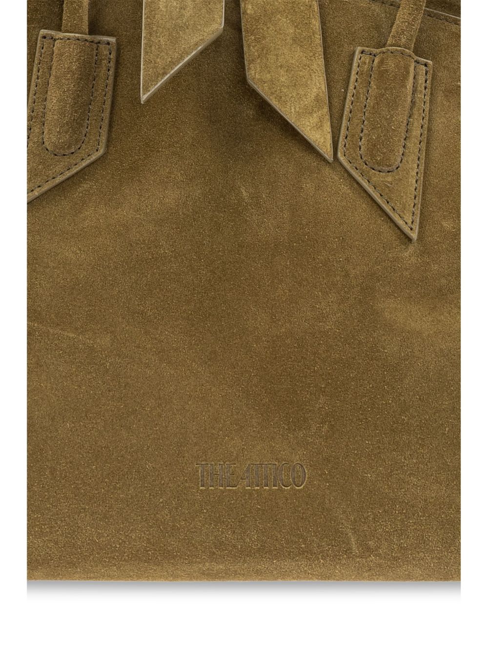 The Attico Women La Passeggiata Medium Leather Shoulder Bag THE ATTICO