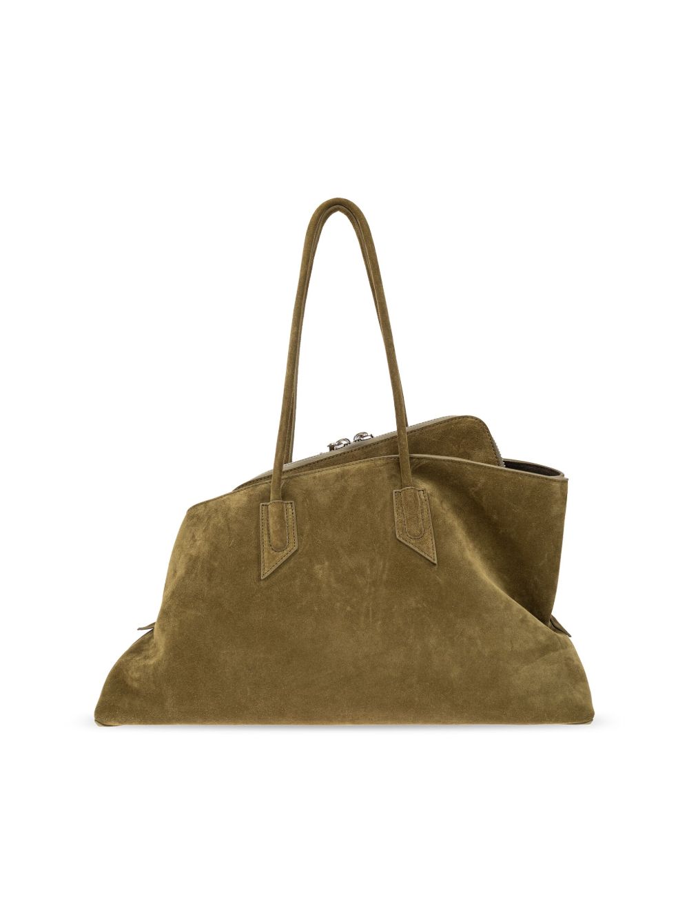 The Attico Women La Passeggiata Medium Leather Shoulder Bag THE ATTICO