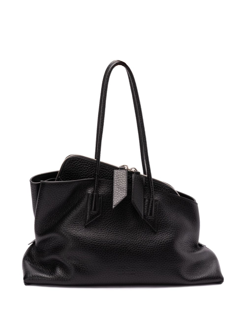 The Attico Women La Passeggiata Medium Leather Handbag THE ATTICO