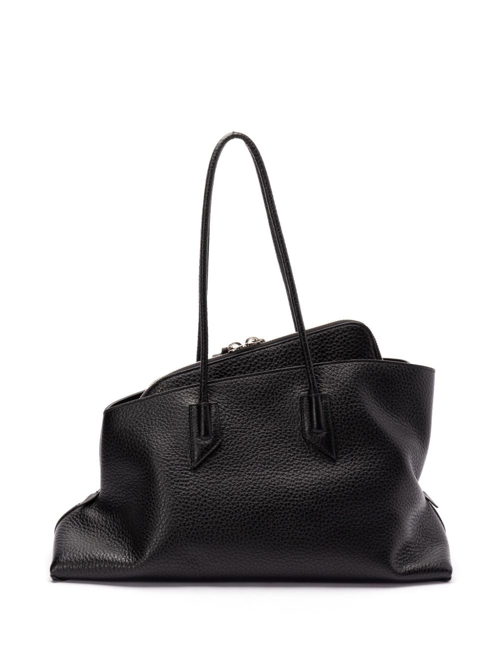 The Attico Women La Passeggiata Medium Leather Handbag THE ATTICO
