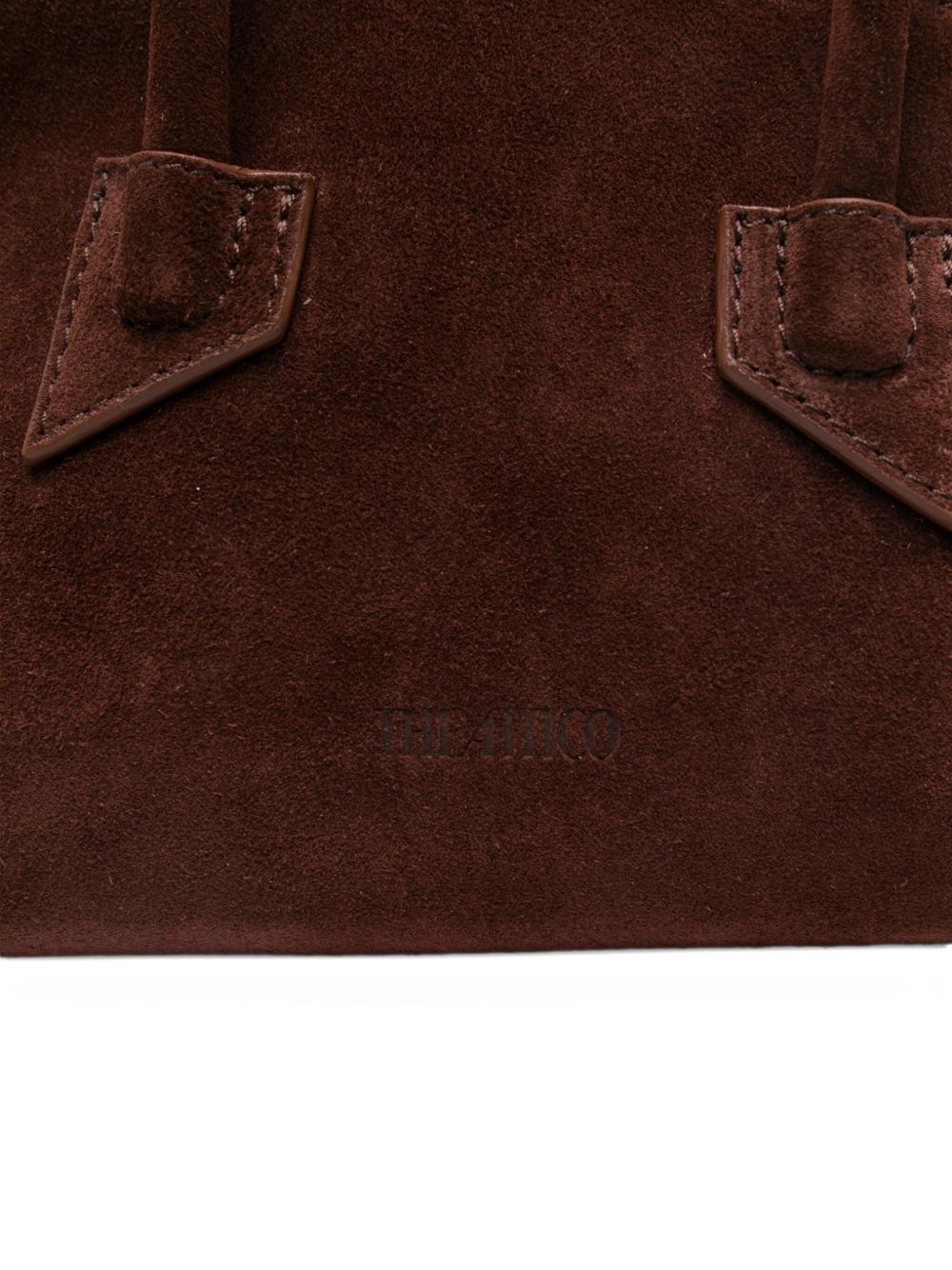The Attico Women La Passeggiata Mini Leather Handbag THE ATTICO