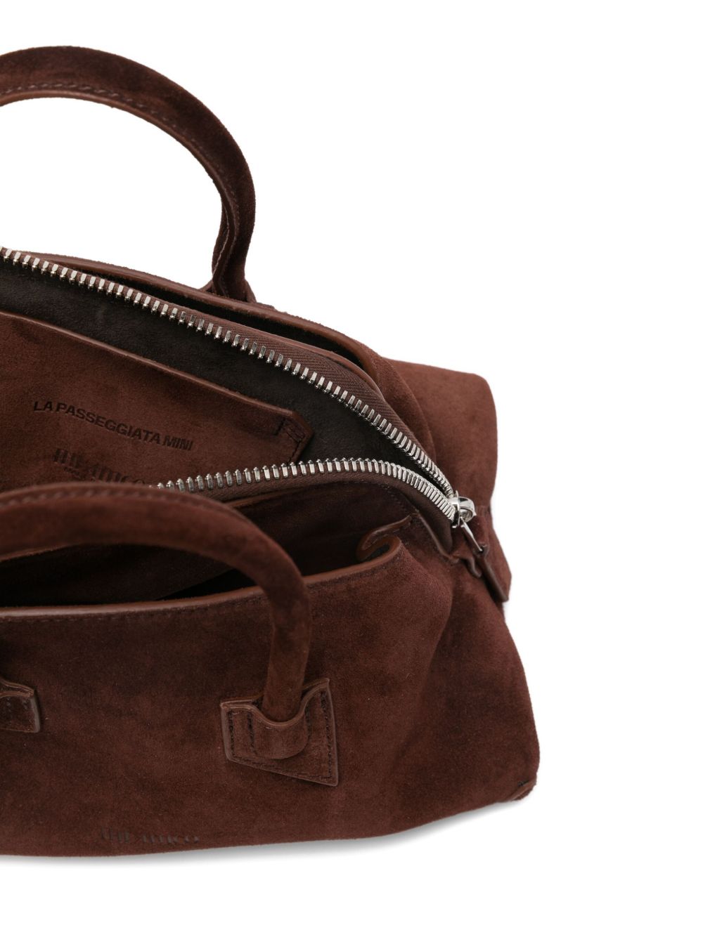 The Attico Women La Passeggiata Mini Leather Handbag THE ATTICO