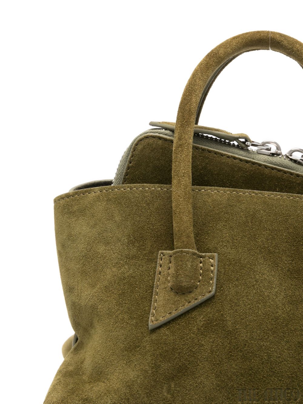 The Attico Women La Passeggiata Mini Leather Handbag THE ATTICO