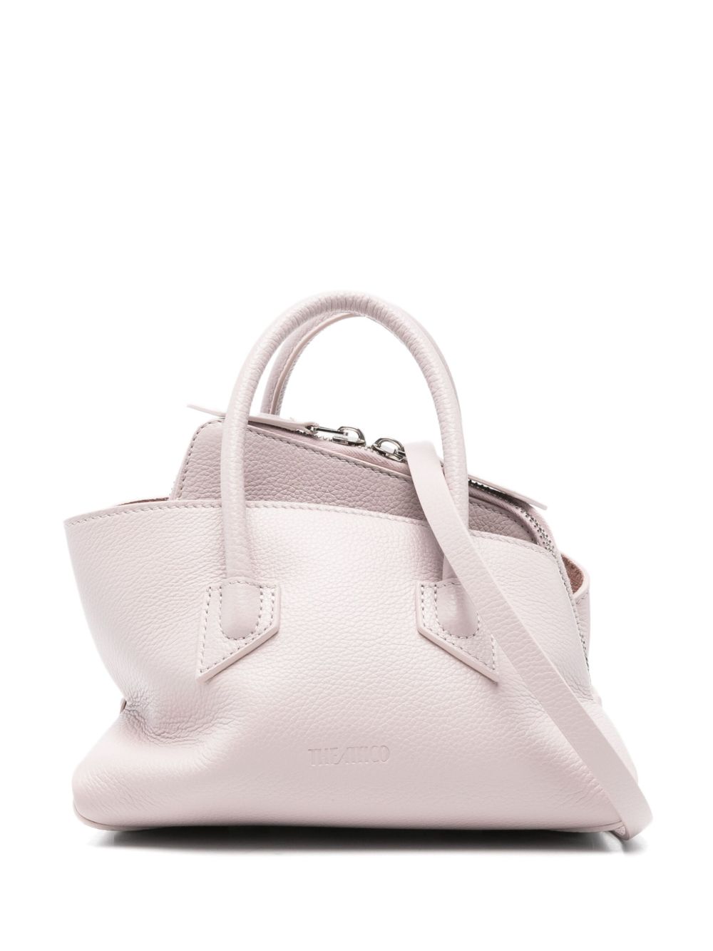 The Attico Women La Passeggiata Mini Leather Shoulder Bag THE ATTICO