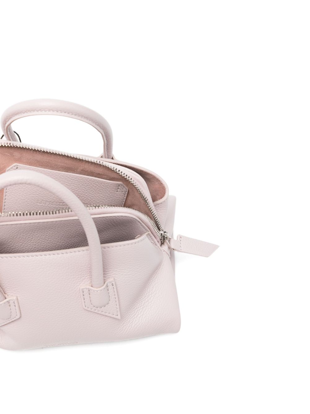 The Attico Women La Passeggiata Mini Leather Shoulder Bag THE ATTICO