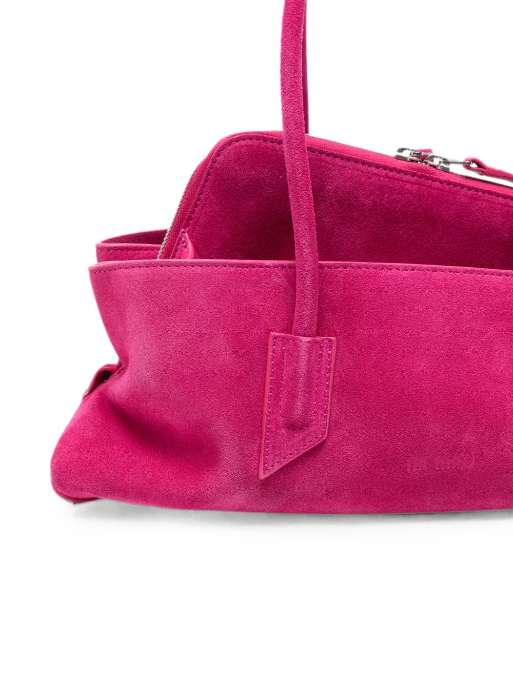 The Attico Women La Passeggiata Small Leather Shoulder Bag THE ATTICO