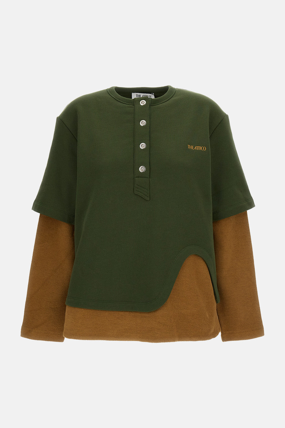 The Attico Women Layered Sweatshirt THE ATTICO