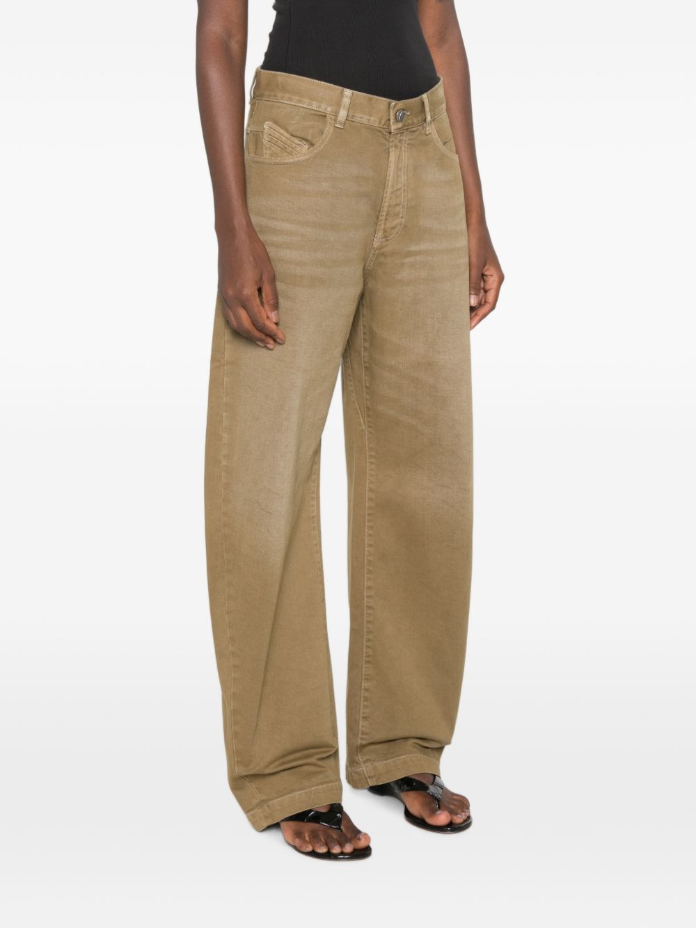The Attico Women Denim Cotton Jeans THE ATTICO