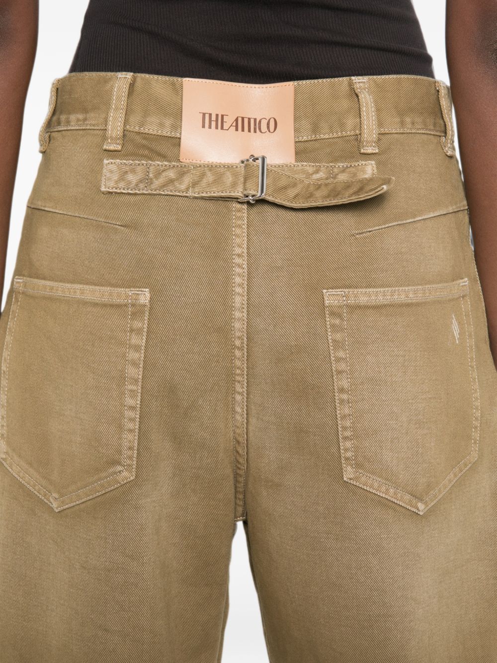 The Attico Women Denim Cotton Jeans THE ATTICO
