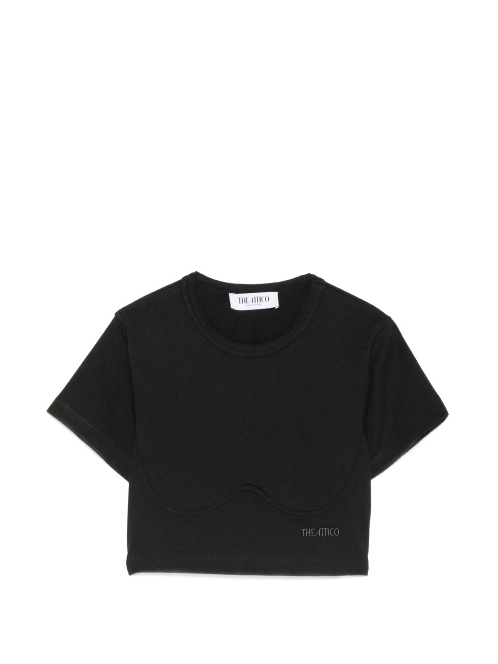The Attico Women Logo Cotton T-Shirt THE ATTICO