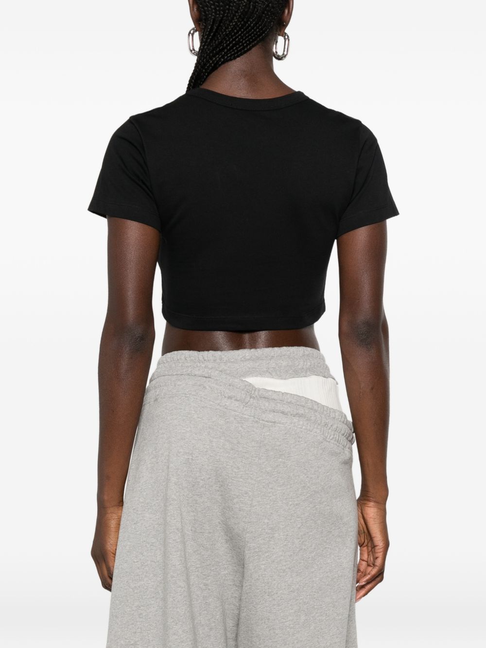 The Attico Women Logo Cotton T-Shirt THE ATTICO