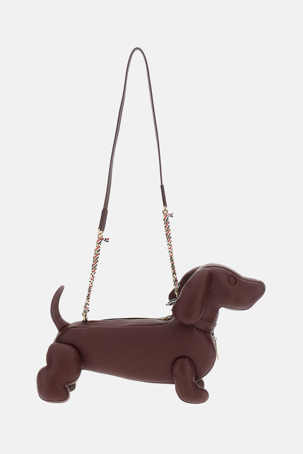 Thom Browne Women Mini Hector Bag In Soft Leather Peble Grain THOM BROWNE