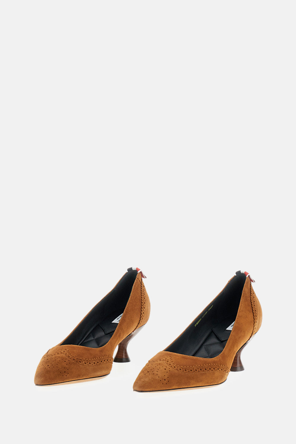 Thom Browne Women Velukid Wingtip Pump 50Mm THOM BROWNE