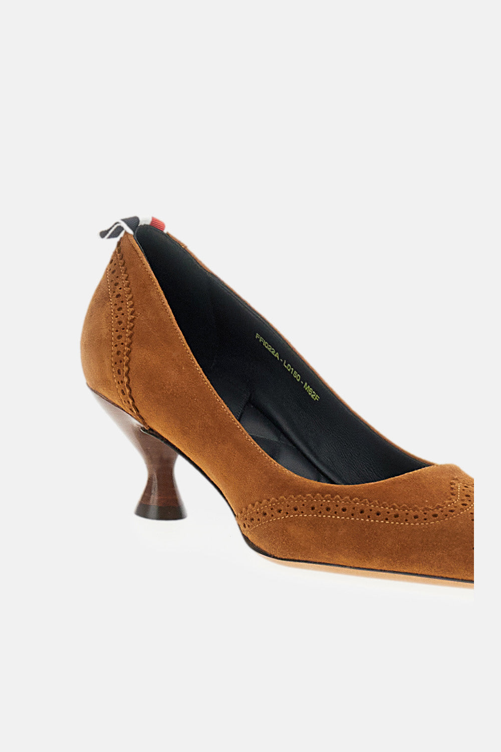 Thom Browne Women Velukid Wingtip Pump 50Mm THOM BROWNE