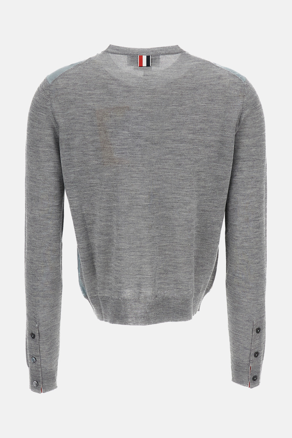 Thom Browne Women Crew Neck Cardigan In Cashmere Silk THOM BROWNE