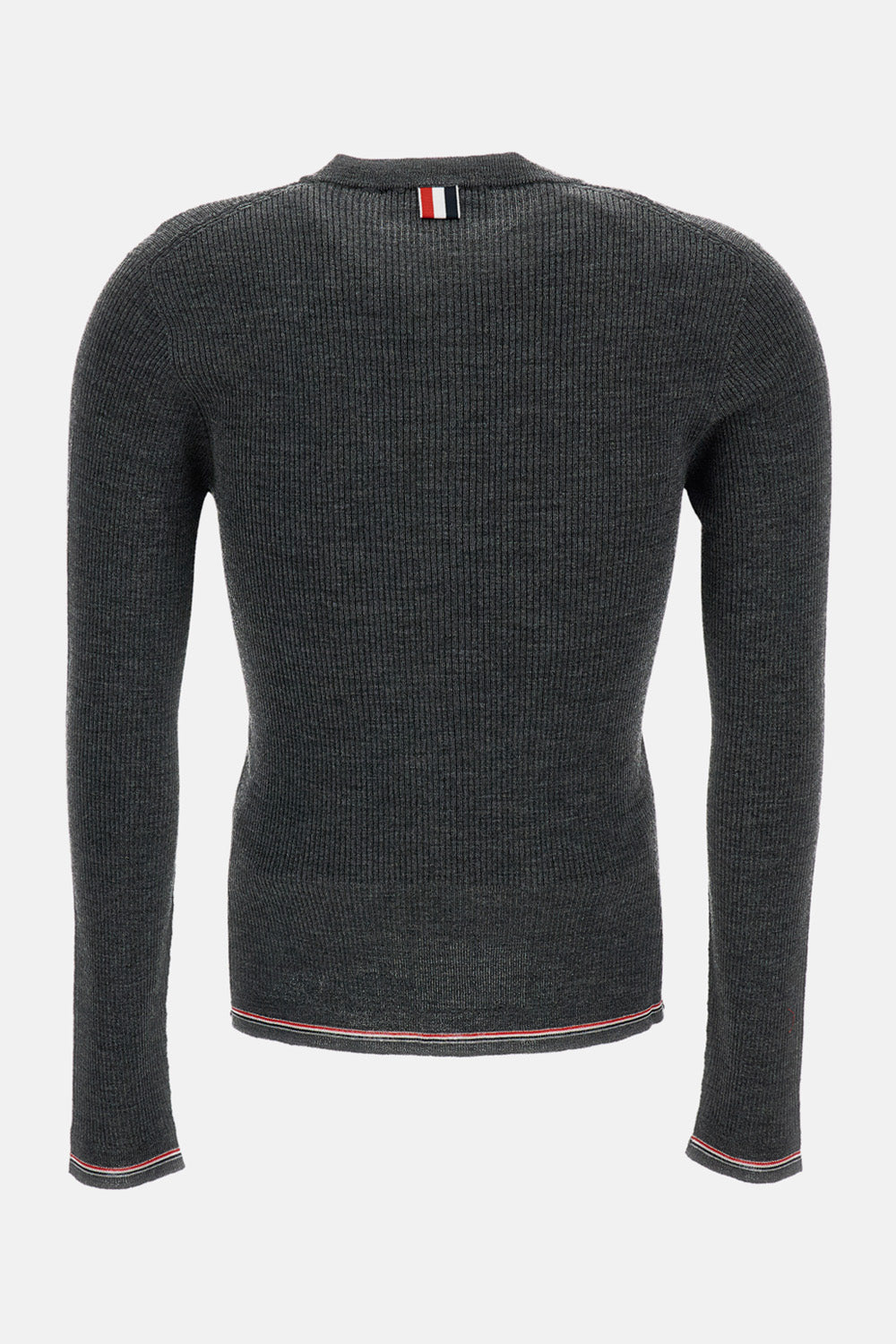 Thom Browne Women Rib-Stitch Merino Wool Cardigan THOM BROWNE