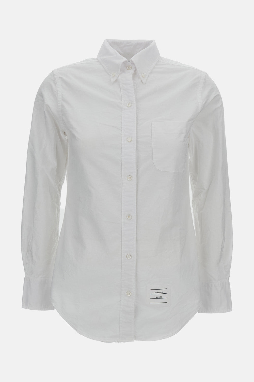 Thom Browne Women Classic Collar Shirt In Oxford THOM BROWNE