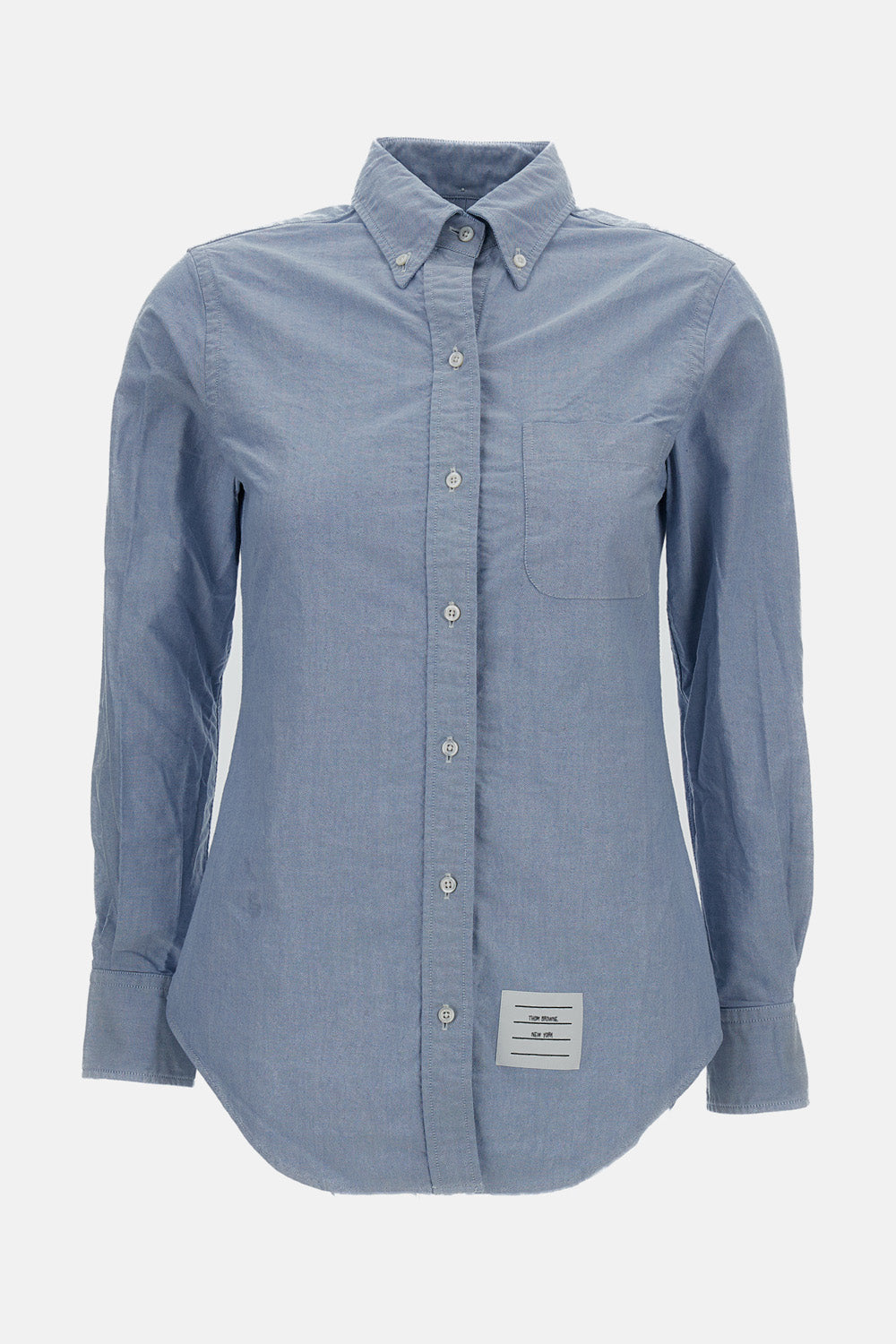 Thom Browne Women Classic Collar Shirt In Oxford THOM BROWNE