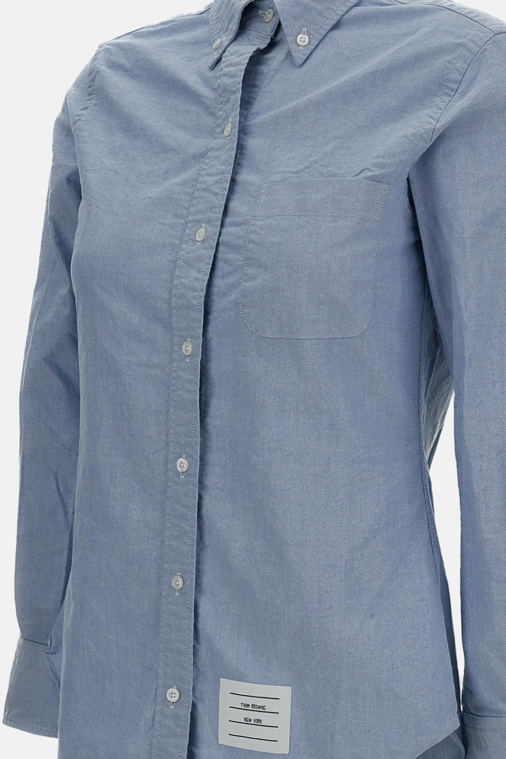 Thom Browne Women Classic Collar Shirt In Oxford THOM BROWNE