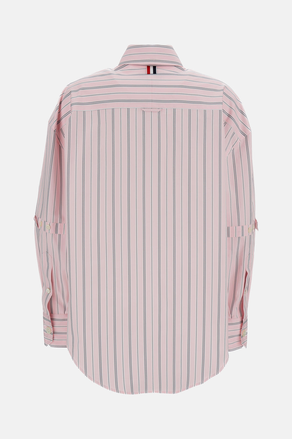 Thom Browne Women Supersized Striped Shirt THOM BROWNE